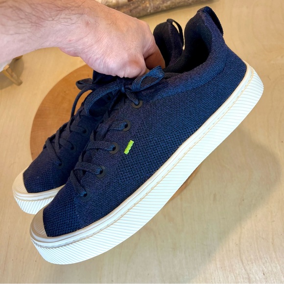 *NWOB Cariuma | OCA Low Shoes Navy Blue Canvas Sneaker Lace Up Size 10M /11.5L - Picture 11 of 15